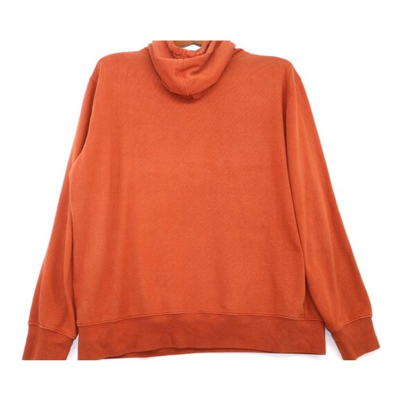 Vintage Y2K Jurassic Park Rust Orange Graphic Hoodie Large Cotton Blend - Picture 7 of 9